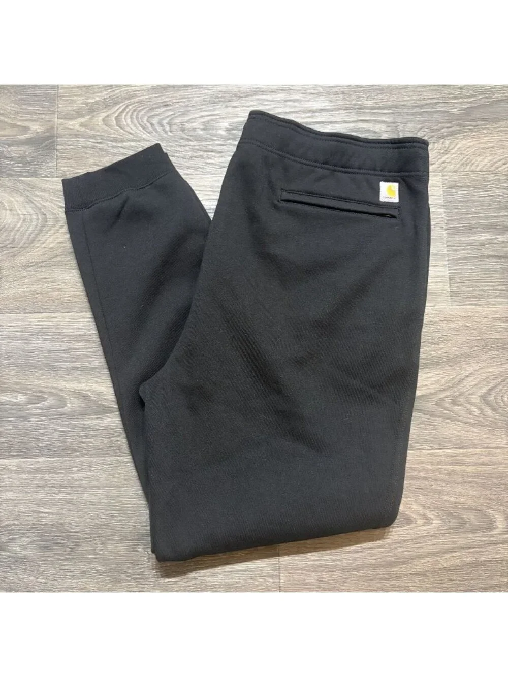 Carhartt Loose Fit Marquette Sweatpant Black Joggers Tapered 105307 Lounge Gym
